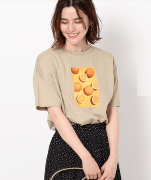 THE SHOP TK フタバフルーツコラボフォトTシャツ