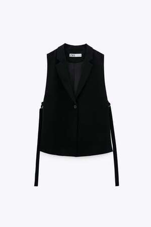 ZARA スリット ベスト