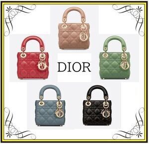 Dior 【Dior】 LADY DIOR マイクロバッグ (Dior/ハンドバッグ) S0856ONGE_M49P  S0856ONGE_M53R  S0856ONGE_M59H【BUYMA】