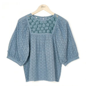 flower sea flower lace top