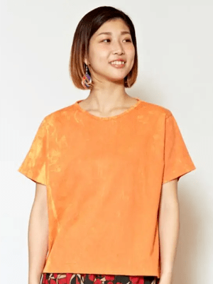 チャイハネ yul アシッドウォッシュTシャツ