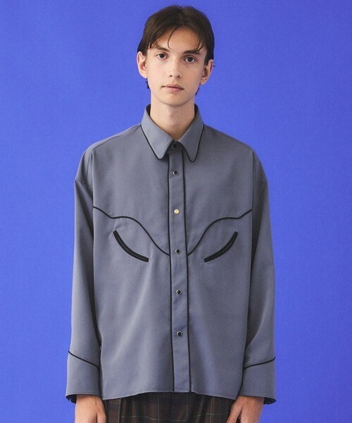 CULLNI 【CULLNI×JIEDA】STUDIOUS別注 WESTERN SHIRT