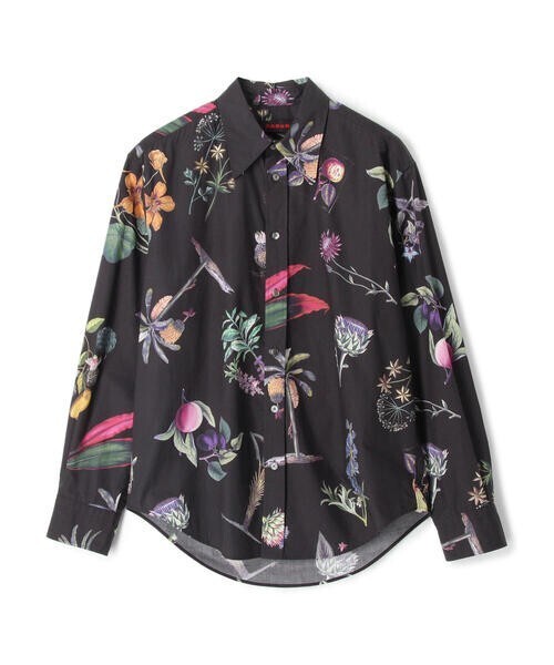 CABaN NEW BOTANICAL コットン レギュラーカラーシャツ