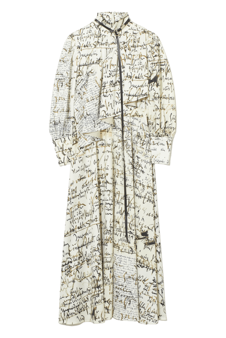 MIKAGE SHIN Nietzsche Bias Dress