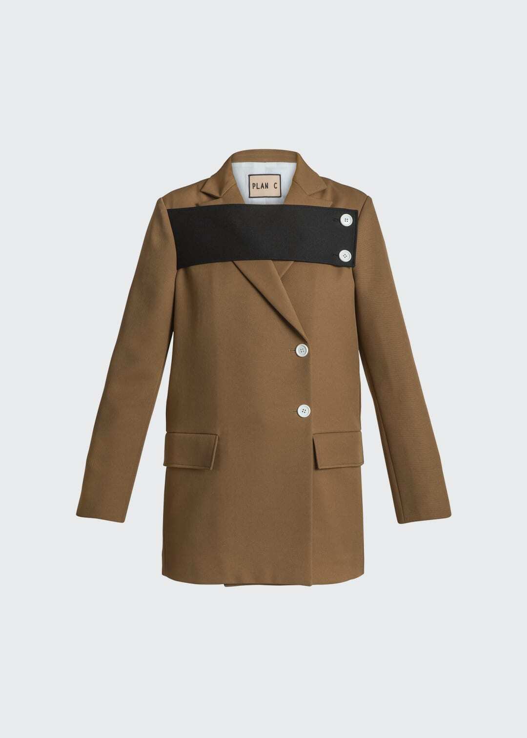 Plan C Button-Panel Jacket
