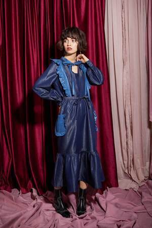 Dear Sisterhood Street Light Denim Dress