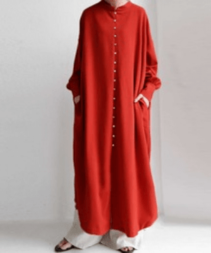 antiqua バックスリットシャツワンピ ワンピース レディース・pu-00061