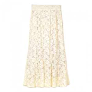 flower playful lace skirt2