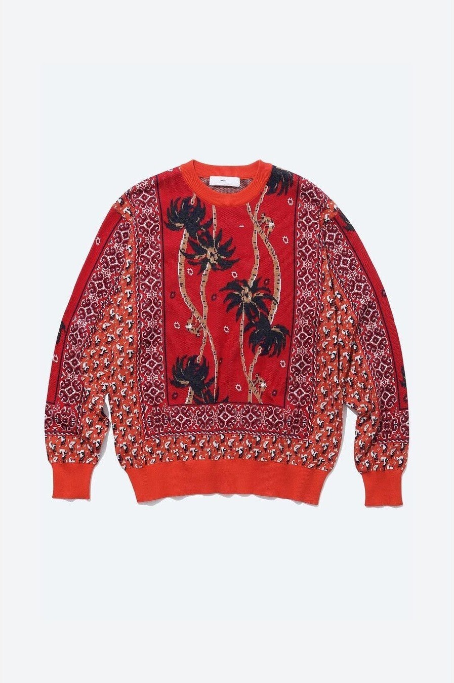 TOGA VIRILIS JAQUARD KNIT PULLOVER