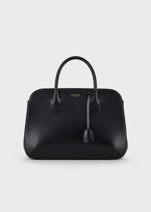 GIORGIO ARMANI Giorgio Armani La Primaトートバッグ パルメラートレザー製 ラージ