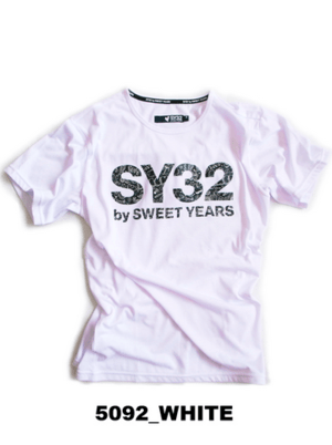 SY32 by SWEET YEARS サマーインロゴTシャツ