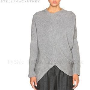 Stella McCartney アシンメトリー セーター(Asymmetrical Hem Sweater 2015-16AW)