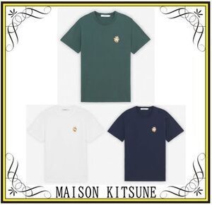 MAISON KITSUNE ALL RIGHT FOX PATCH クラシックTシャツ