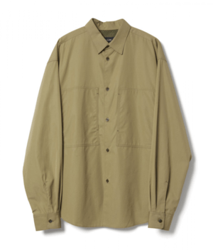 D-VEC フィッシングシャツ カーキ