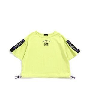 JENNI love 袖ロゴテープコードゴムTシャツ