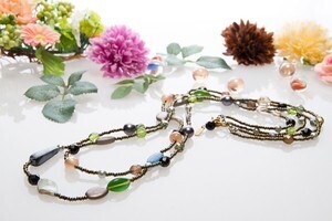ESSERE MILANO マルチトーン・ロングネックレス