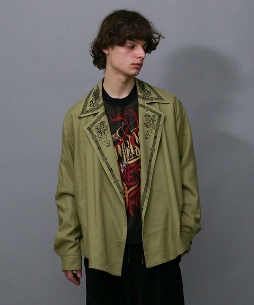 Iroquois B・D COLLAR PRINT WJK