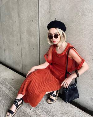 KOH.style TULLE KNIT BUSTIER SKIRT SET
