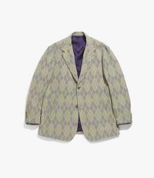 NEEDLES 2B Jacket - Pe/R/Ac/C Argyle Jq.