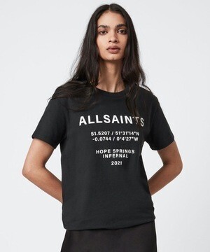 ALLSAINTS CO-ORDINATES BOYFRIEND T-SHIRT