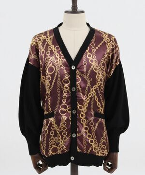 GLIMCLAP Switching sweater cardigan