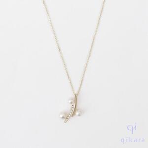 qikara K10アコヤ真珠ペンダントPN68