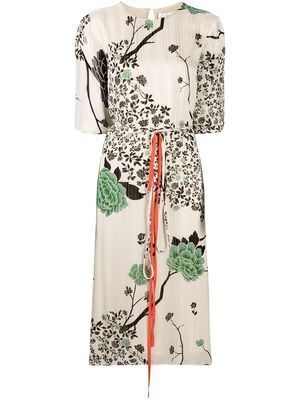 Victoria Victoria Beckham フローラル シフトドレス