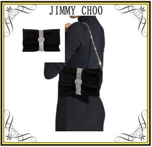 JIMMY CHOO 【JIMMYCHOO】DAISY クラッチ・ショルダーバッグ (Jimmy Choo/クラッチバッグ) DAISYJZZ【BUYMA】