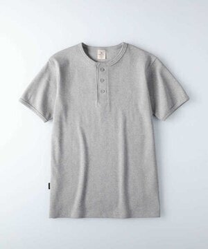 AVIREX テレコヘンリーネックTシャツ