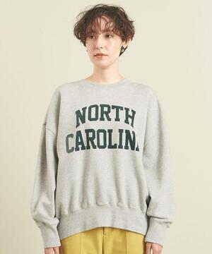 BEAUTY&YOUTH UNITED ARROWS BY カレッジプリントスウェットプルオーバー