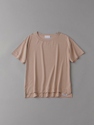 UNDERSON UNDERSON ソフトシームドロップショルダーT