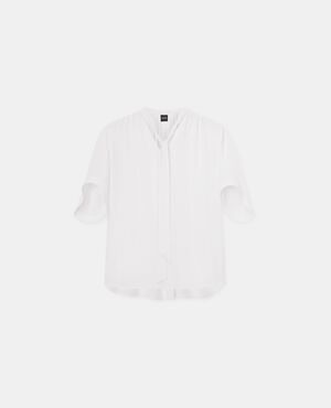 ASPESI SILK CREPE-DE-CHINE BLOUSE