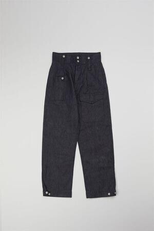 Nigel Cabourn ブリティッシュアーミーパンツ－コットンリネンデニム