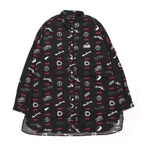 FULL-BK ACID CHINA SHIRT (LONG)