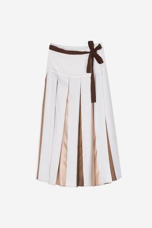 ALYSI LUREX SKIRT