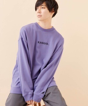 kangol WEB限定 MONO-MART×KANGOL カンゴール ビッグシルエット プルオーバースウェット