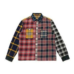 HUMAN MADE CRAZY CHECK L/S SHIRT