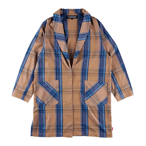 rollingcradle CHECK GOWN SHIRT