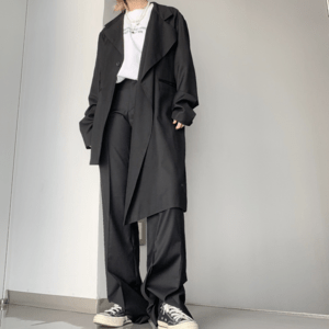 ONE WILL Asymmetry long jacket