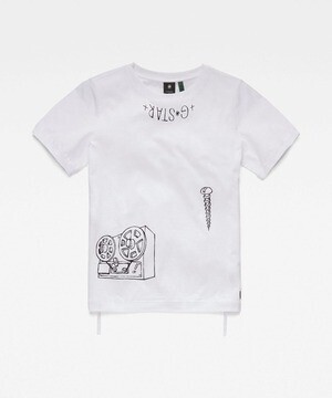 G-STAR RAW T-SHIRT STRINGS