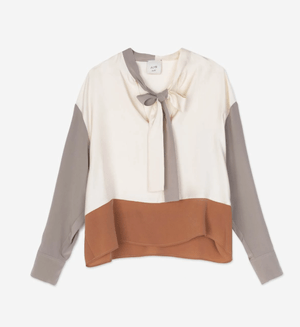 ALYSI MULTICOLOR BLOUSE
