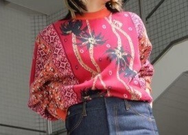 TOGA VIRILIS ジャガードニットカーディガン