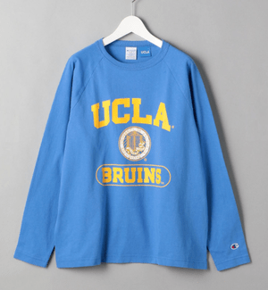 Champion UCLA USA LS TEE/カットソー