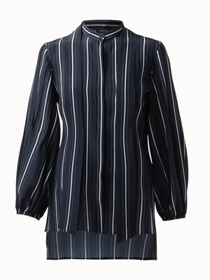 Akris シルククレープ・ブラウス