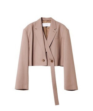 LE CIEL BLEU Cropped Tailored Jacket