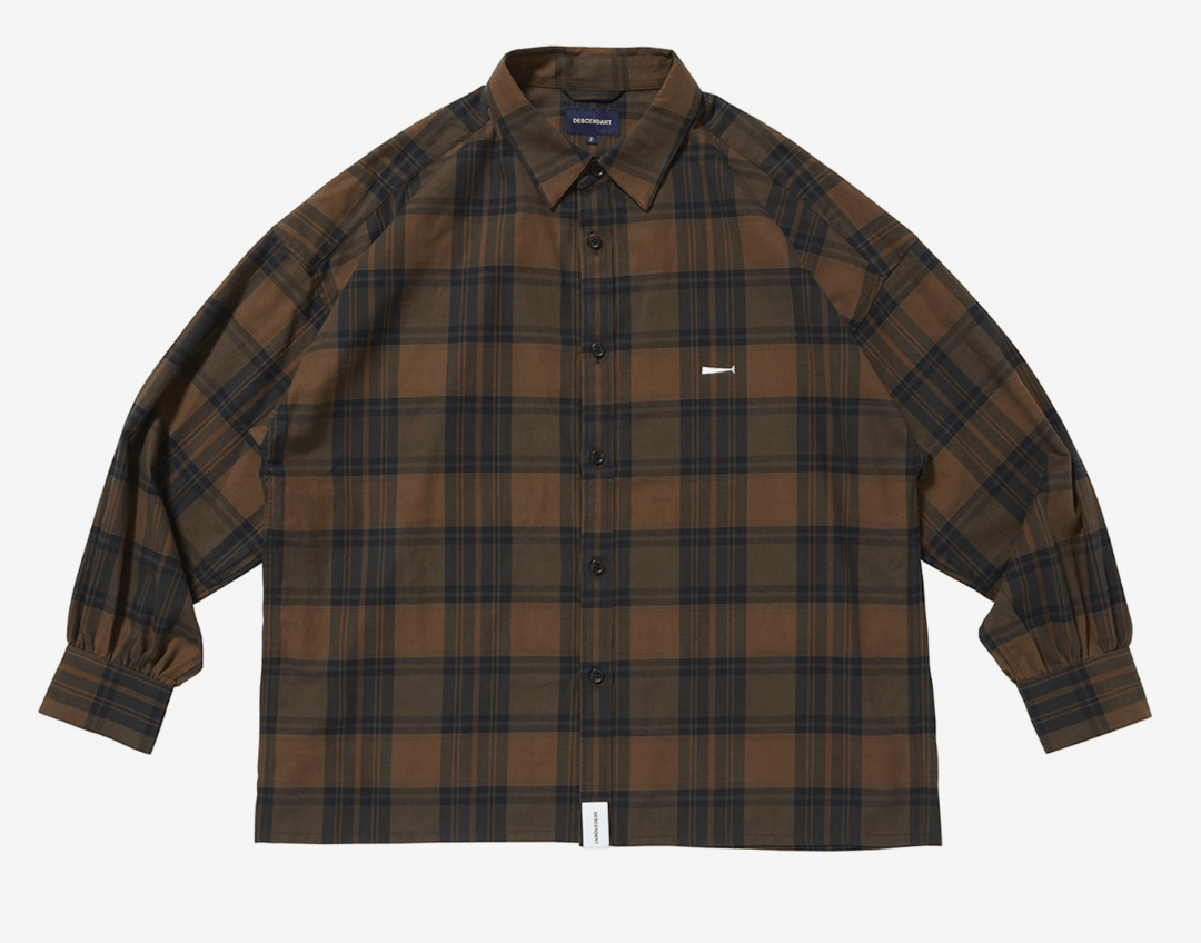 DESCENDANT GORDIE PLAID LS SHIRT