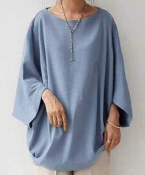 antiqua ボートネックドルマントップス レディース トップス ドルマン・na-00318
