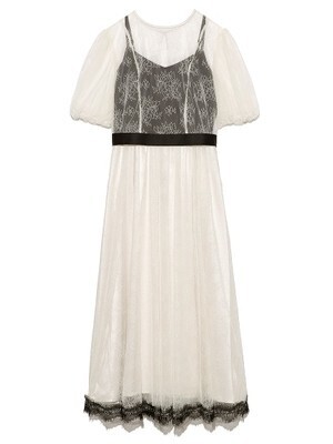 Lily Brown 3WAYレースワンピース