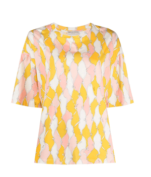 Emilio Pucci Losanghe プリント Tシャツ