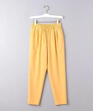 UNITED ARROWS P/PU タック テーパードパンツ B